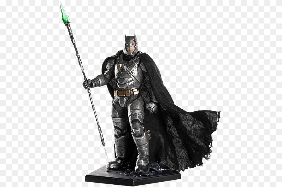 Battle Damaged Armored Batman Iron Studios, Adult, Male, Man, Person Free Png