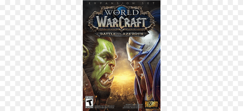 Battle For Azeroth Cd, Book, Publication, Advertisement, Poster Free Transparent Png