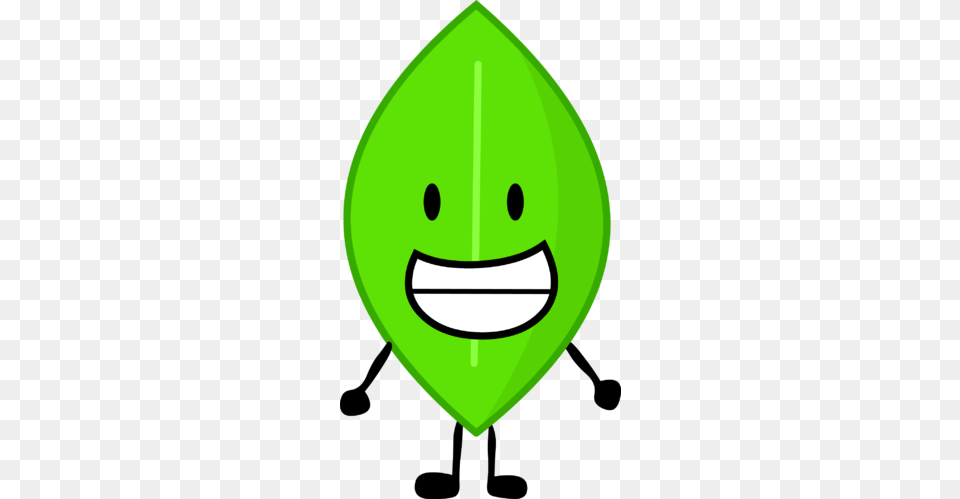 Battle For Dream Island Wiki Bfdi Leafy Intro, Green, Leaf, Plant, Sticker Png