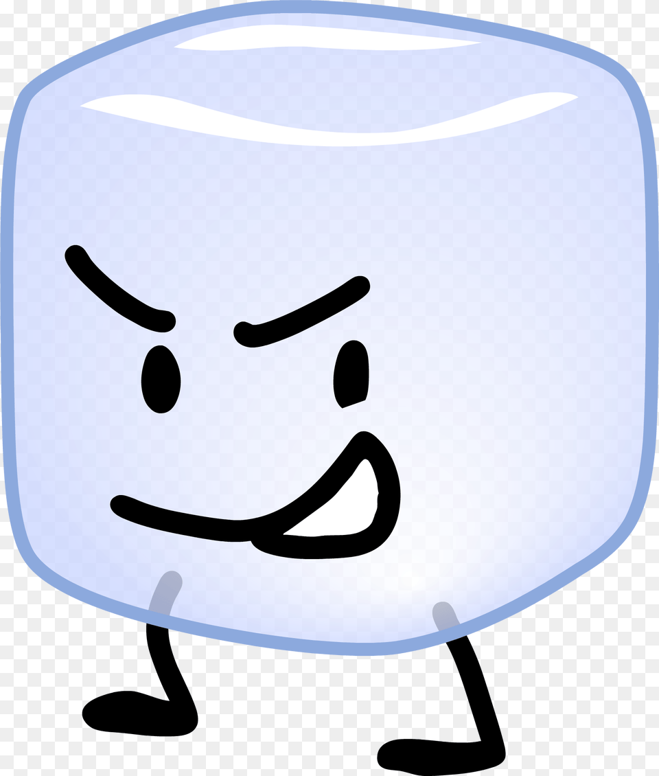 Battle For Dream Island Wiki Team Ice Cube Bfdi, Disk, Bowl Png