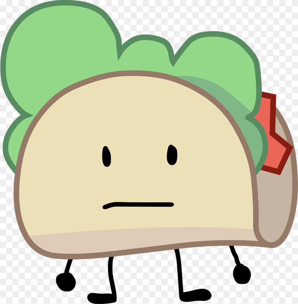 Battle For Dream Island Wiki Transparent Bfb Taco Asset, Food, Lunch, Meal Free Png Download