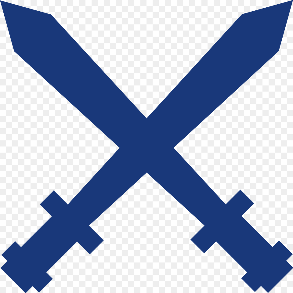 Battle Icon Gladii Blue Clipart, Sword, Weapon Free Png