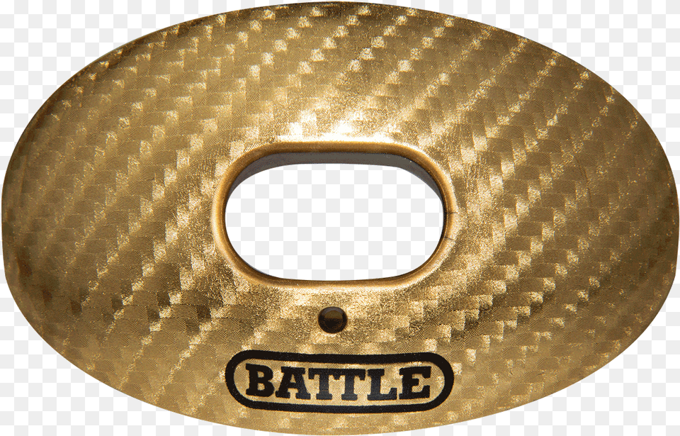 Battle Mouthguard Carbon Chrome, Gold, Disk Png