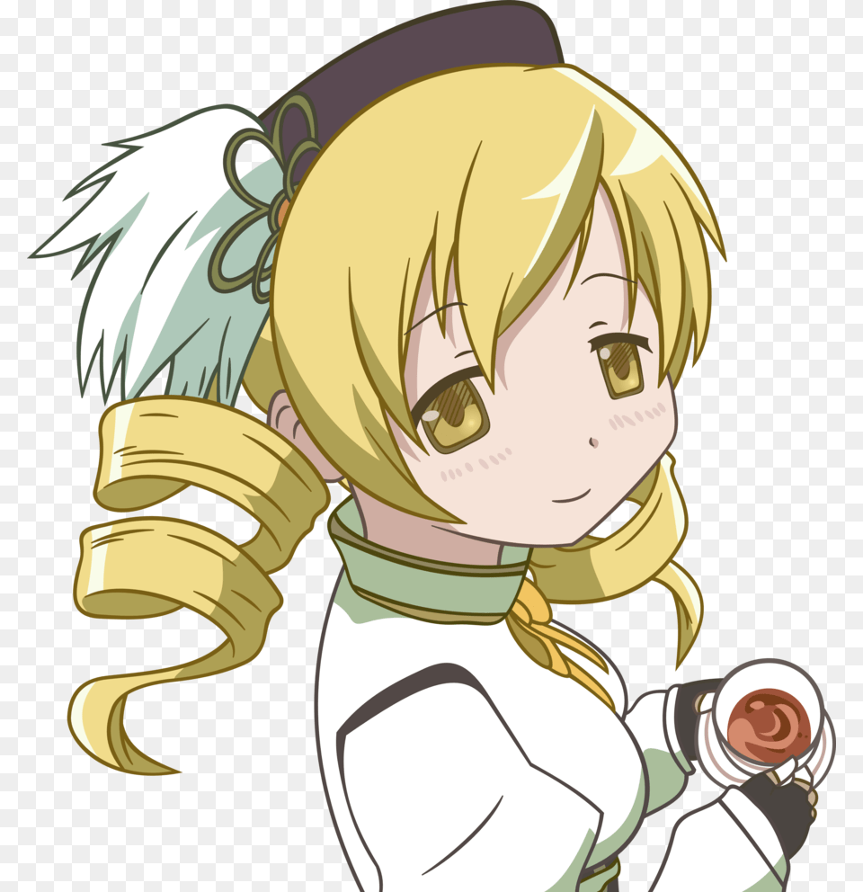 Battle Of Waifus Mami Tomoe Profile, Book, Comics, Publication, Baby Free Transparent Png