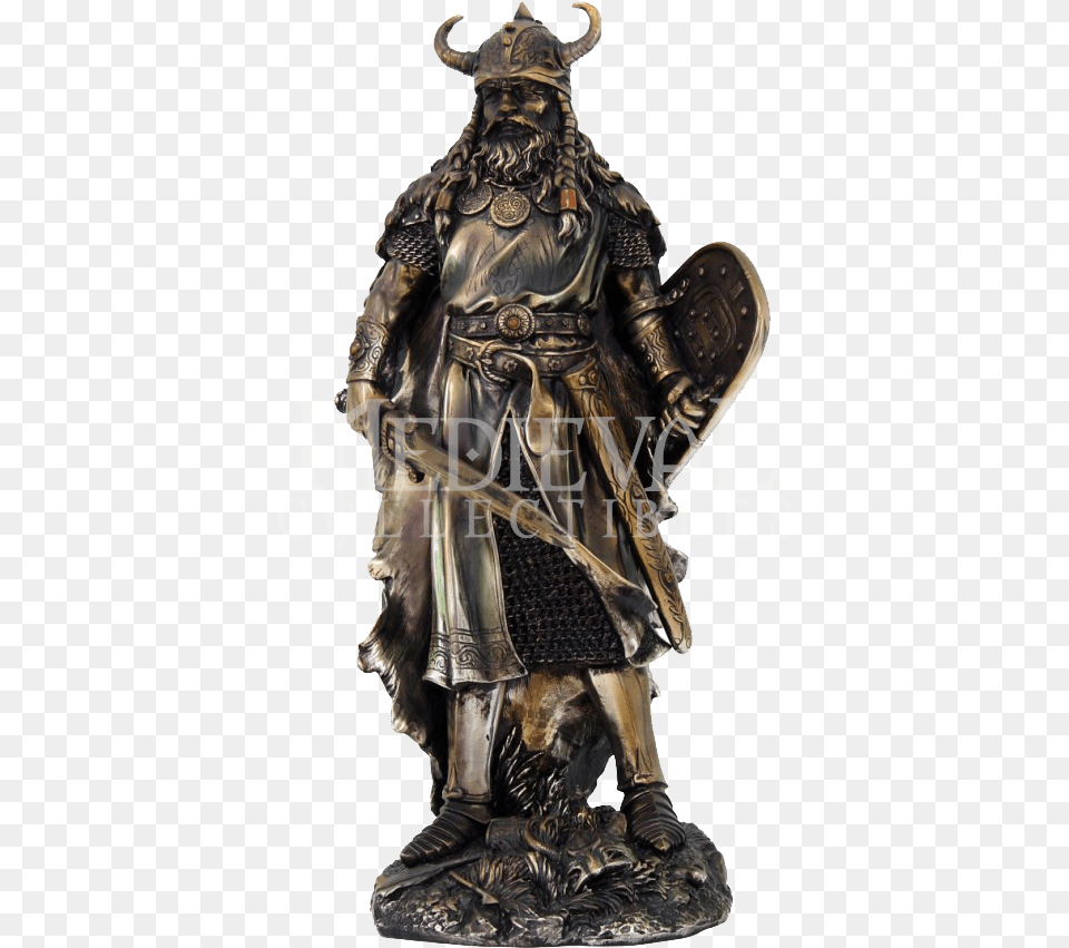 Battle Ready Viking Warrior Statue Viking Metal Statue, Adult, Bride, Bronze, Female Free Transparent Png