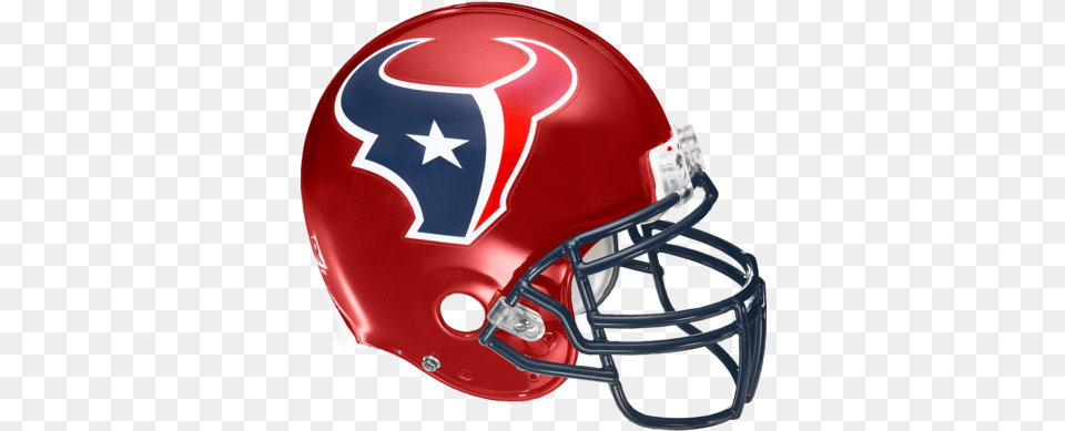 Battle Red Helmet Fathead Houston Texans Helmet Wall Decal, American Football, Football, Person, Playing American Football Free Png Download