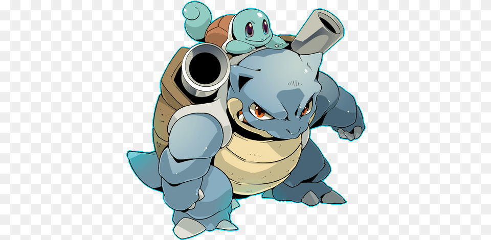 Battle Revolution Blastoise Squirtle Pokemon Blastoise And Squirtle, Adult, Male, Man, Person Free Png Download