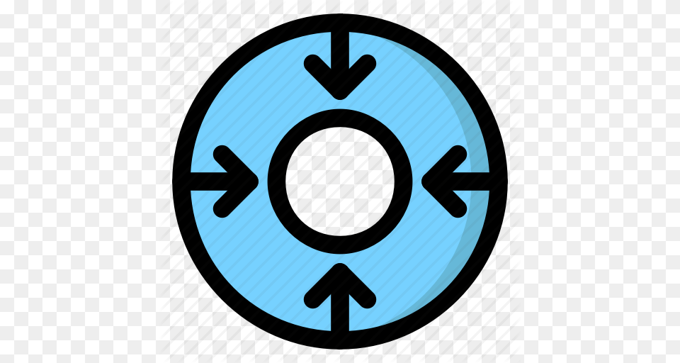 Battle Royale Blue Zone Fortnite Pubg Icon, Water, Disk Free Png Download