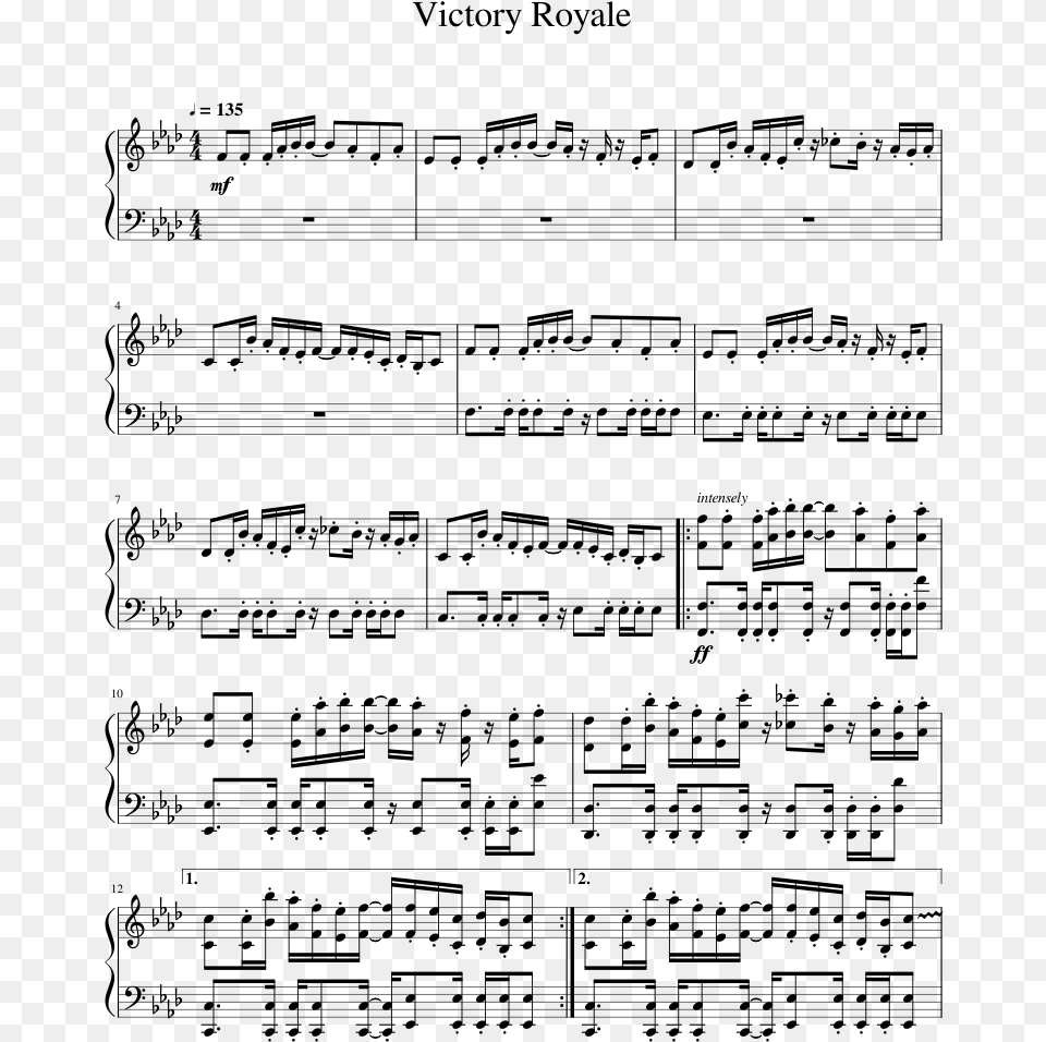 Battle Royale Bts Blood Sweat And Tears Flute Sheet Music, Gray Free Png Download