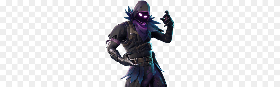 Battle Royale Fortnite Raven Skin, Adult, Female, Person, Woman Free Png