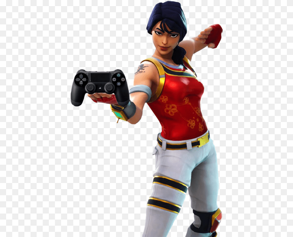 Battle Royale Game Fortnite Skin Photos Fortnite Skin With Ps4 Controller, Baby, Person, Clothing, Costume Png Image