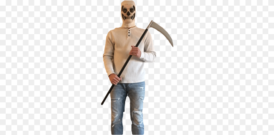 Battle Royale Rare Scythe Pickaxe Scythe, Adult, Male, Man, Person Free Png