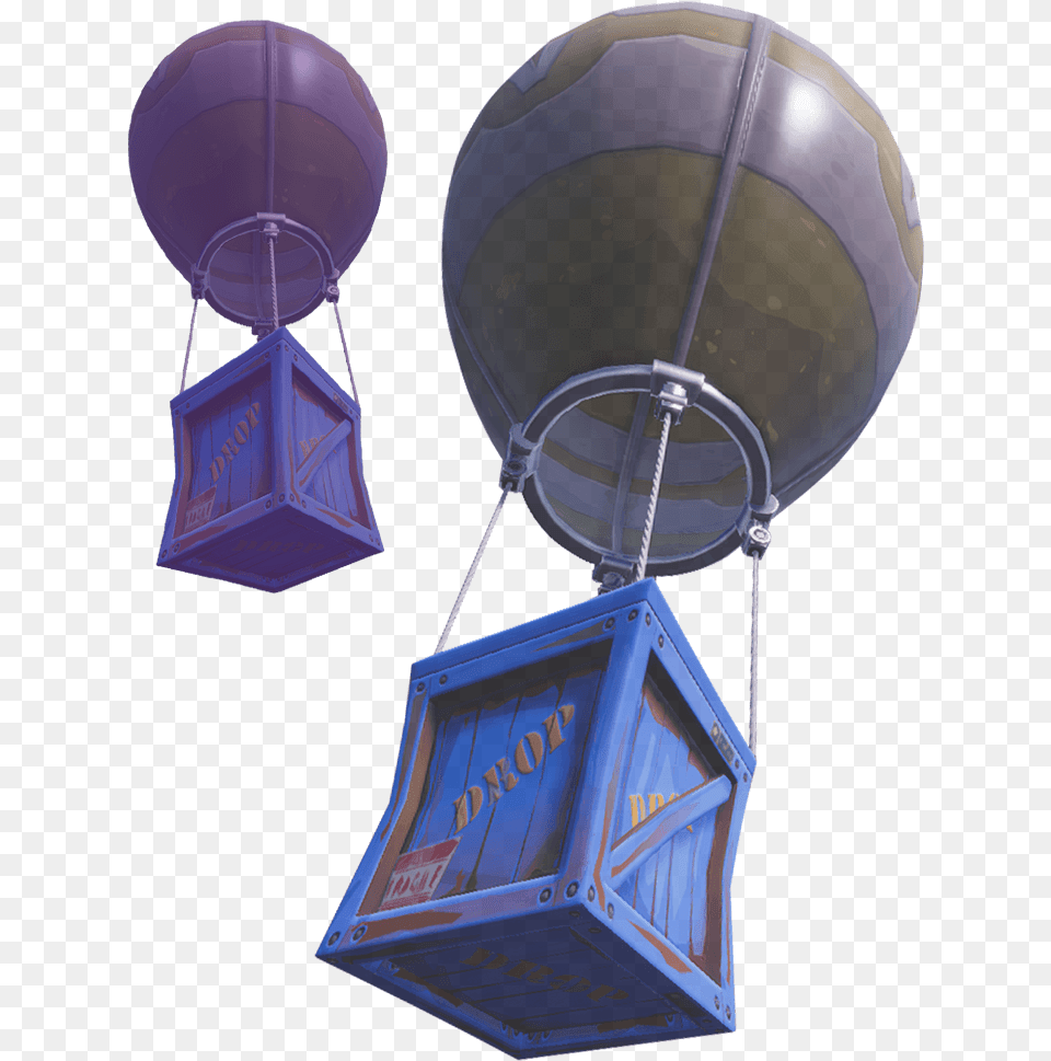 Battle Royale Update Whatu0027s New In V1131 Fortnite Drop Box, Helmet, Balloon, Architecture, Building Free Transparent Png