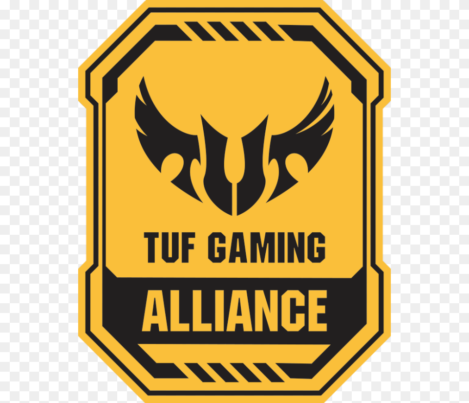 Battle Tested For Asus Tuf Gaming Motherboards Tuf Gaming Alliance Logo, Badge, Symbol, Emblem Free Png Download