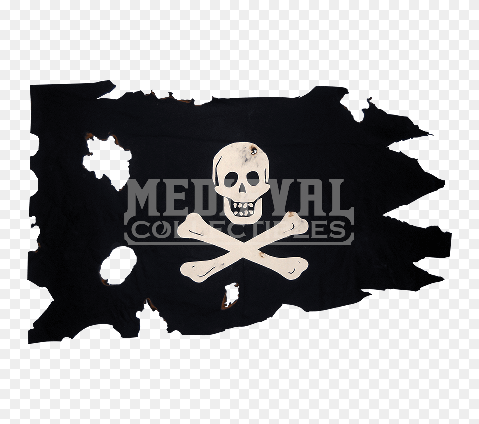 Battle Worn Small Jolly Roger Flag, Person, Pirate, Baby, Face Png