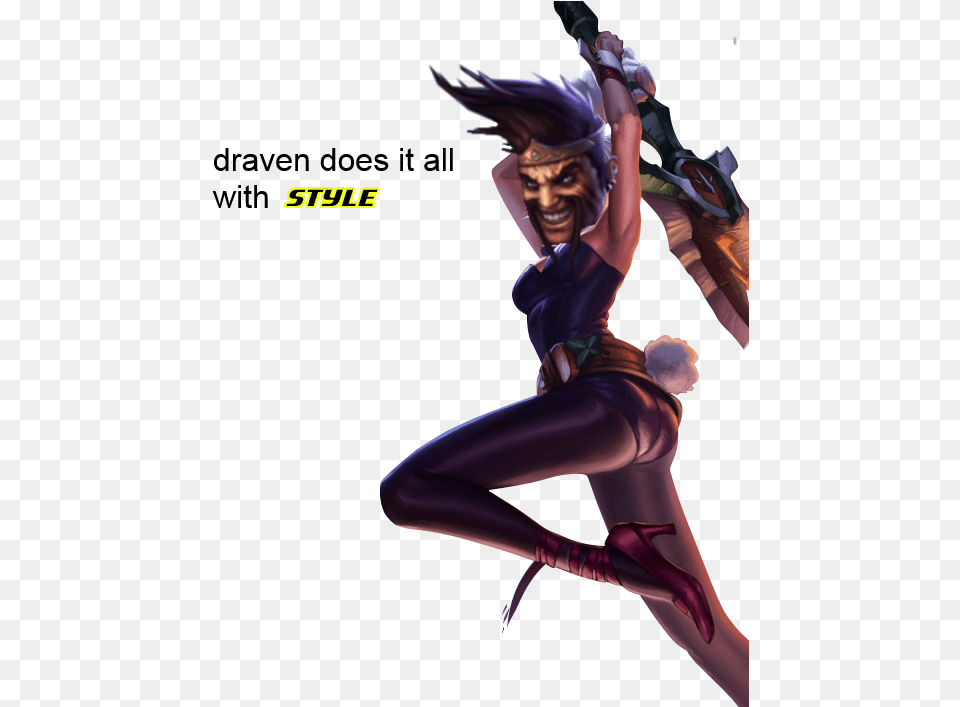 Battlebunny Draven League Of Legends Riven, Book, Comics, Publication, Adult Free Transparent Png