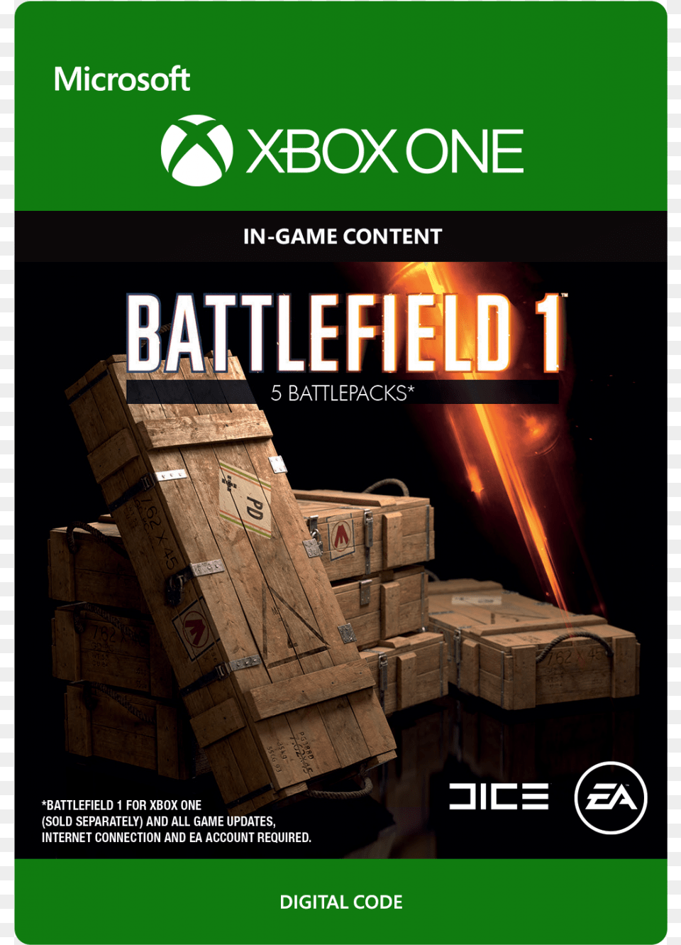 Battlefield 1, Box, Crate, Advertisement, Poster Free Png