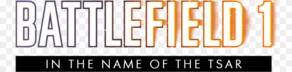 Battlefield 1 In The Name Of The Tsar, Logo, Text Png Image