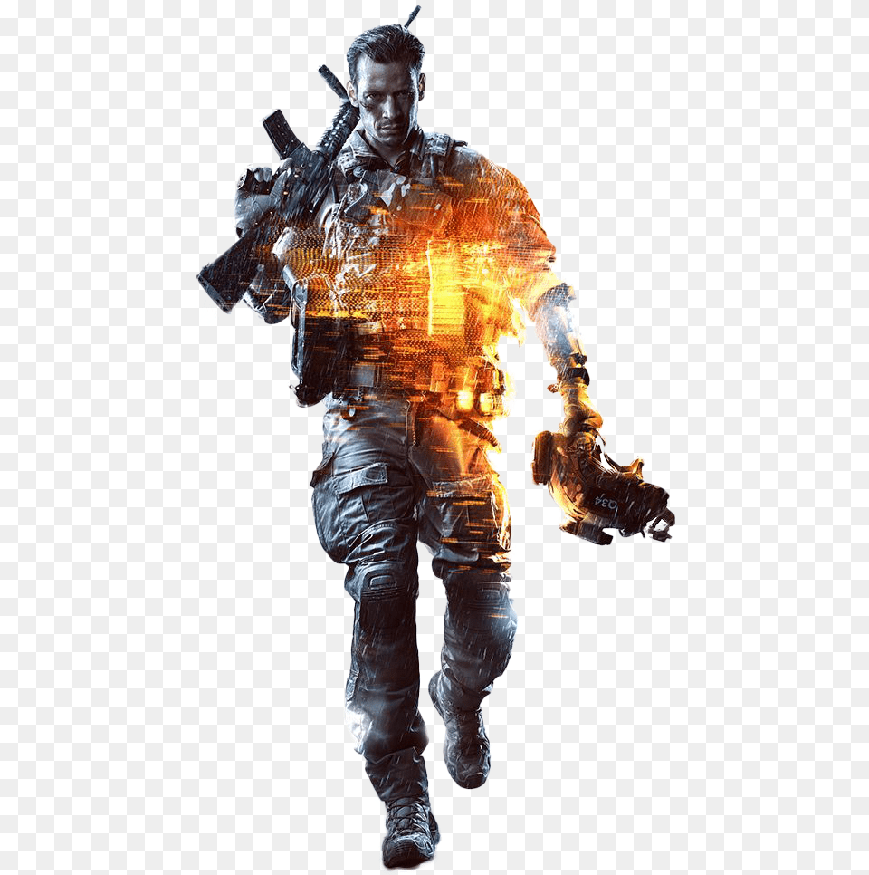 Battlefield, Adult, Male, Man, Person Free Transparent Png