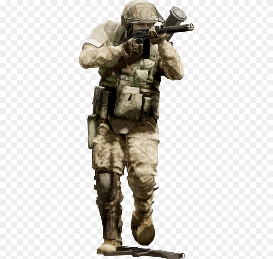 Battlefield, Gun, Weapon, Adult, Male Png Image