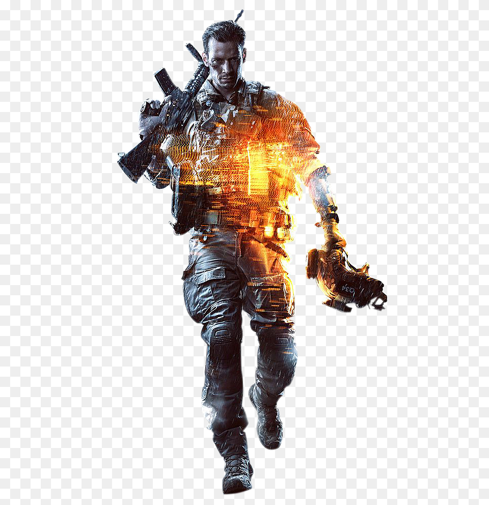 Battlefield, Adult, Male, Man, Person Png Image