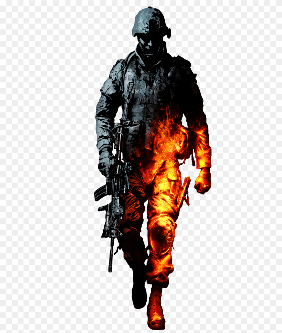 Battlefield, Adult, Person, Man, Male Free Png Download