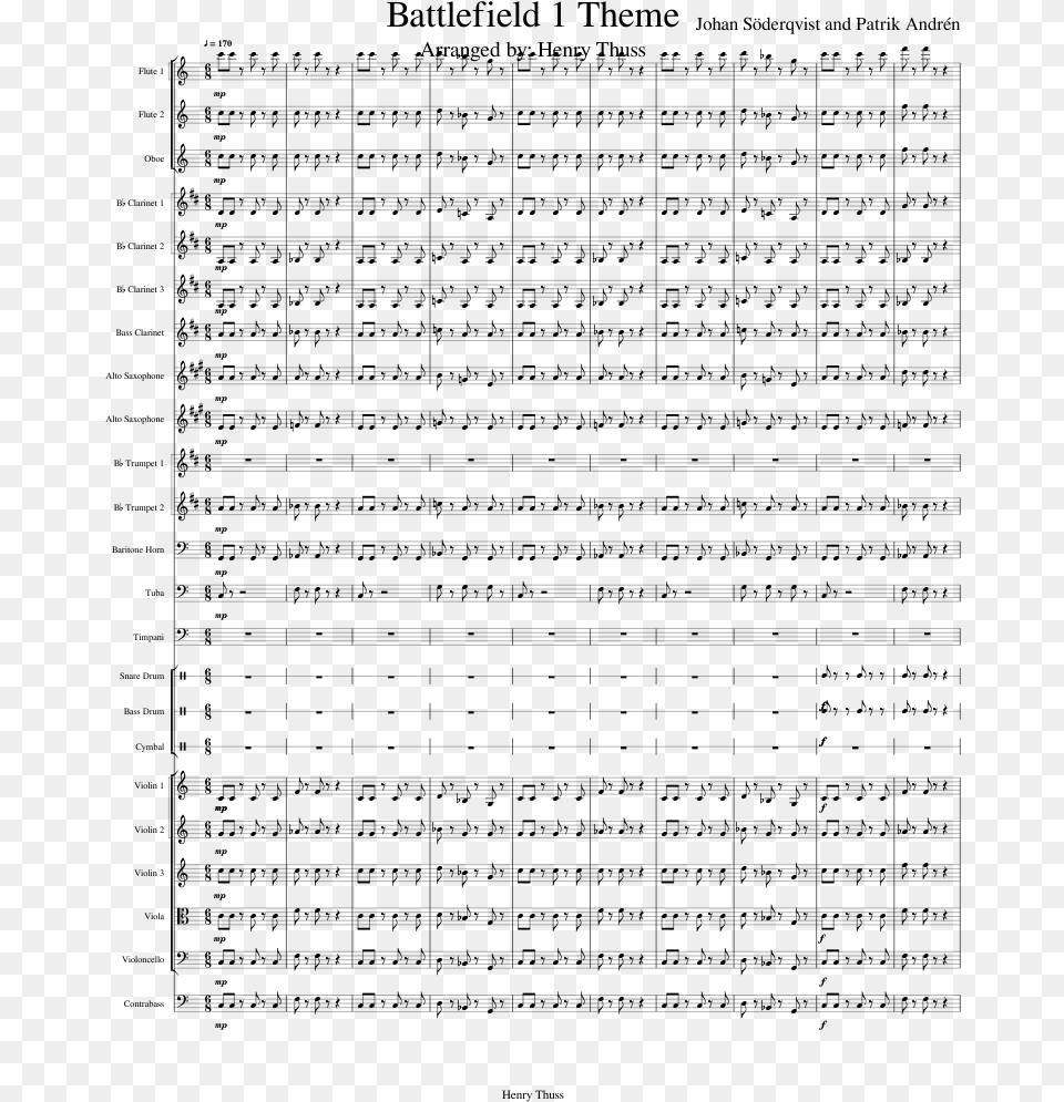 Battlefield 4 Theme Sheet Flute, Gray Free Png