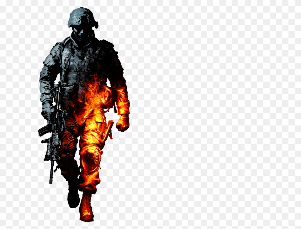 Battlefield Bad Company Renders Gaming Community, Adult, Male, Man, Person Free Png Download