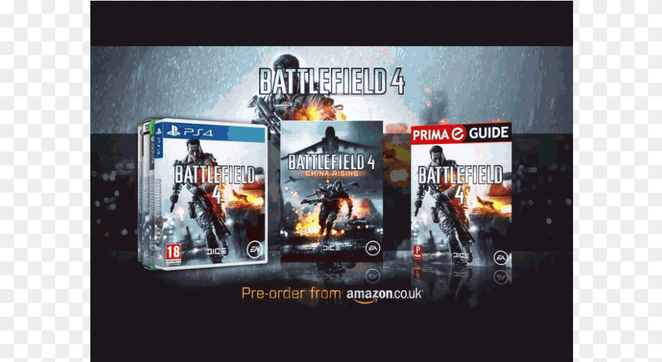 Battlefield Battlefield 4 Dvd Rom, Advertisement, Poster, Adult, Male Png