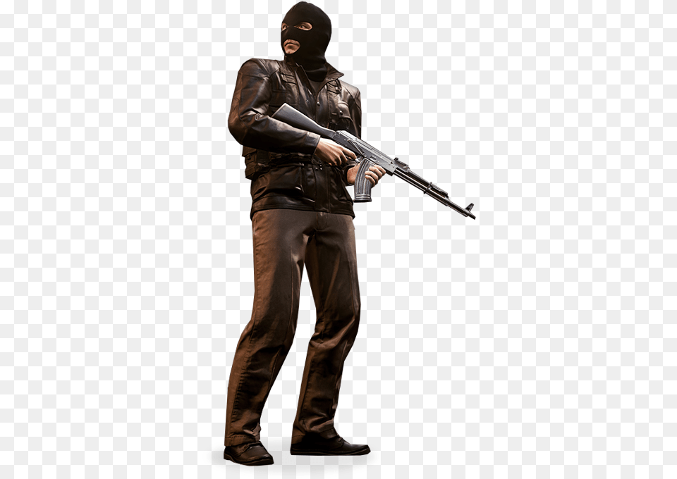 Battlefield Hardline, Weapon, Rifle, Jacket, Gun Free Png Download