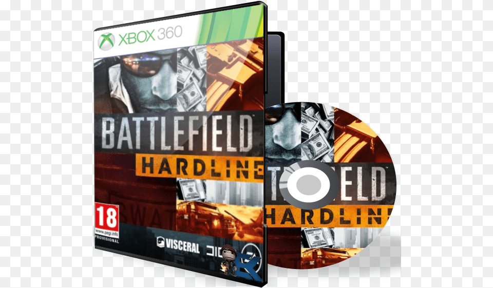Battlefield Hardline Xbox Battlefield Hardline Xbox 360 Cover, Adult, Person, Man, Male Png Image