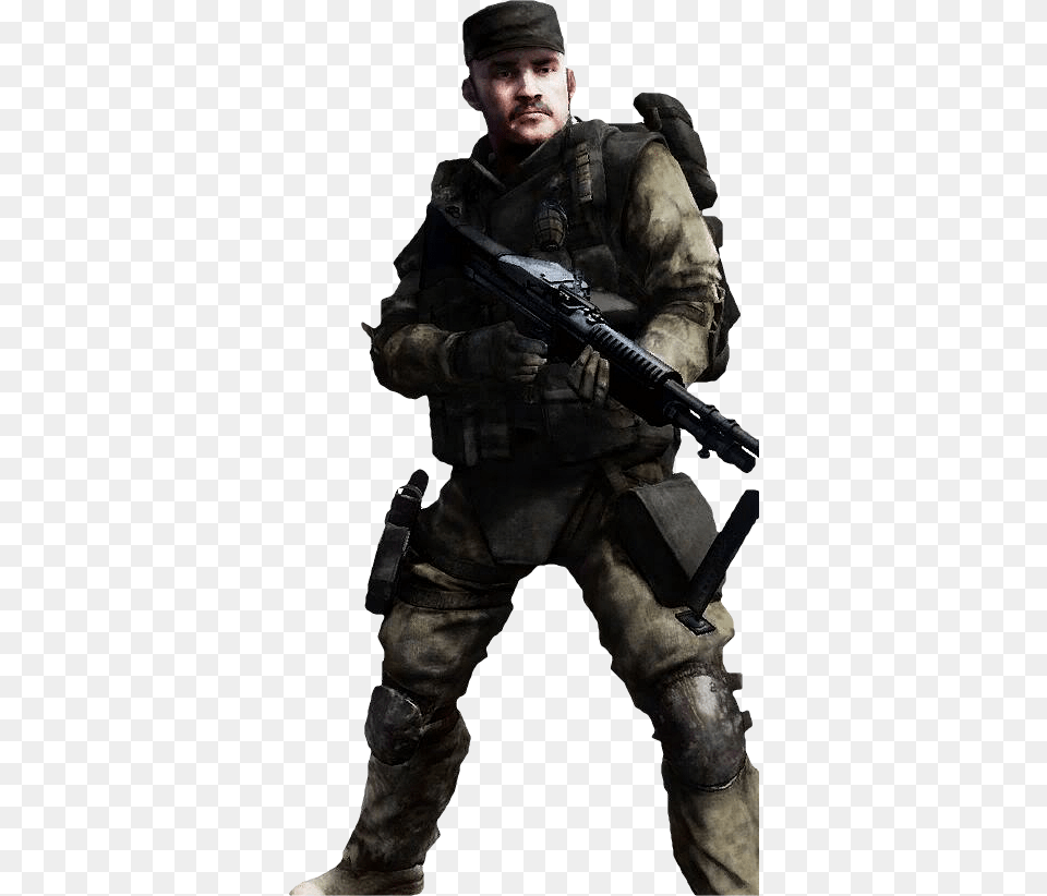 Battlefield Transparent Medic Battlefield Bad Company 2 Engineer, Weapon, Gun, Firearm, Rifle Free Png