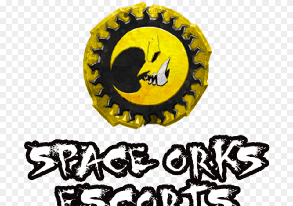 Battlefleet Gothic Armada Ii Space Orks Escorts Language, Logo, Machine, Wheel, Symbol Free Transparent Png