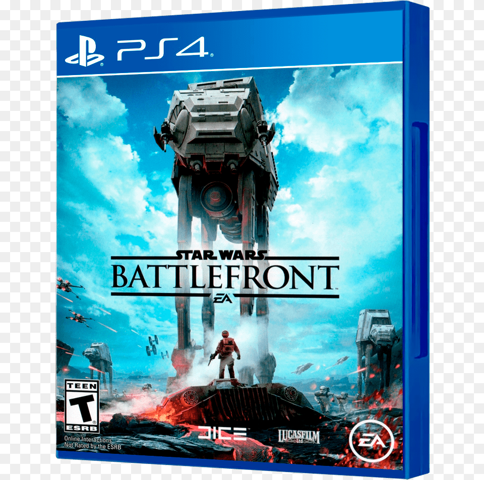 Battlefront Christmas Video Game Wars, Advertisement, Person, Poster, Book Free Png