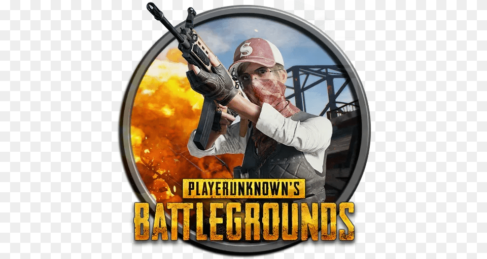 Battlegrounds Whatsapp Stickers Pubg, Photography, Advertisement, Firearm, Weapon Png
