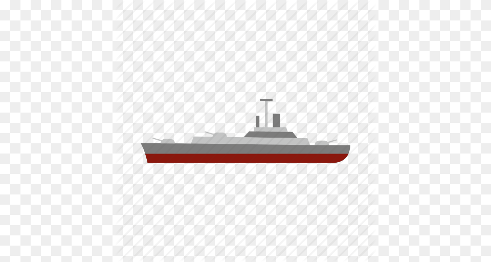 Battleship Boat Marine Military Navy Sea Ship Icon, Transportation, Vehicle, Watercraft, Yacht Png Image
