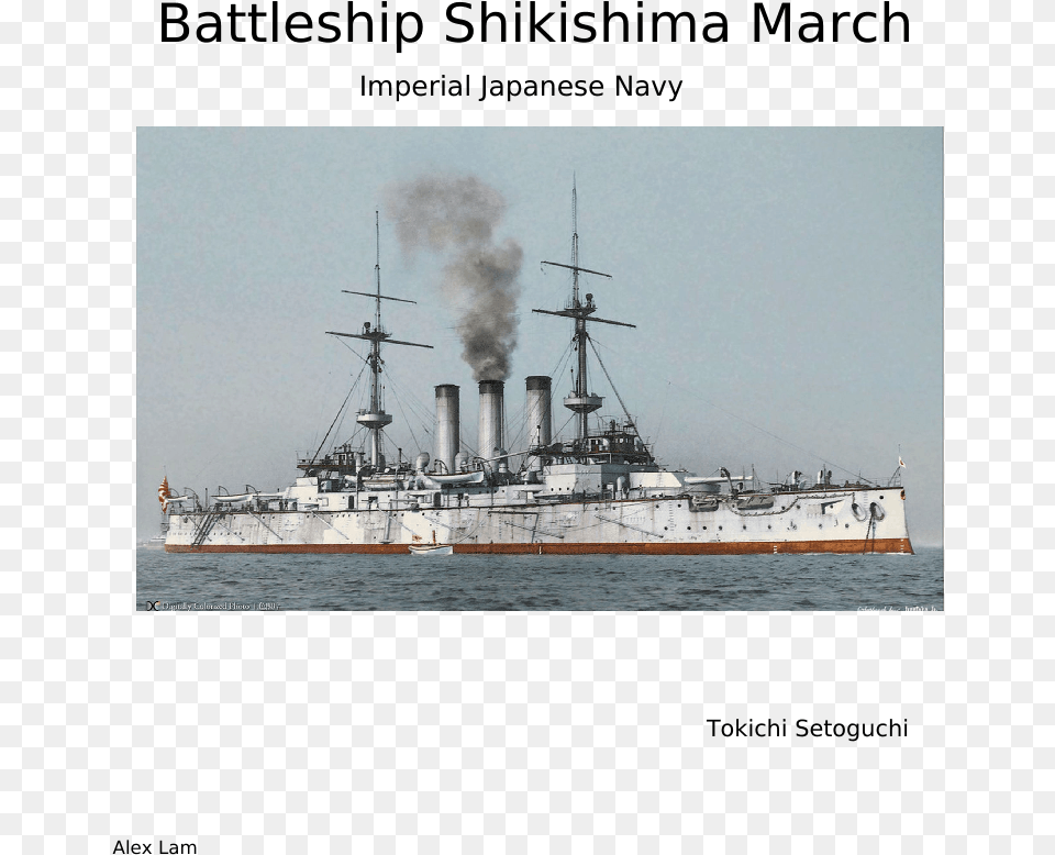 Battleship Shikishima March, Boat, Cruiser, Military, Navy Free Transparent Png