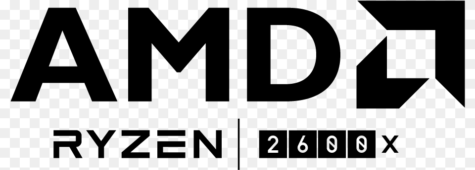 Battlestationamd Ryzen 2600x Logo Amd Freesync Logo, Gray Png