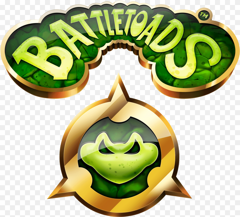 Battletoads Belt Buckle Loot Crate Battletoads Logo, Symbol, Green Free Png Download