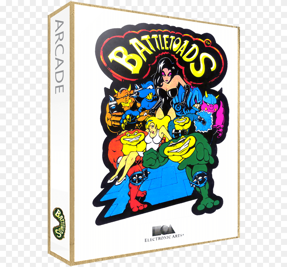 Battletoads Box 3d T Shirt Nes Games Battletoads, Book, Comics, Publication, Person Free Png Download