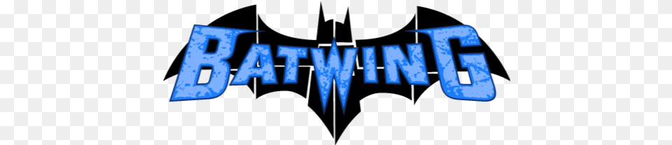 Batwing Logo Batman New, Text, Symbol Free Png Download