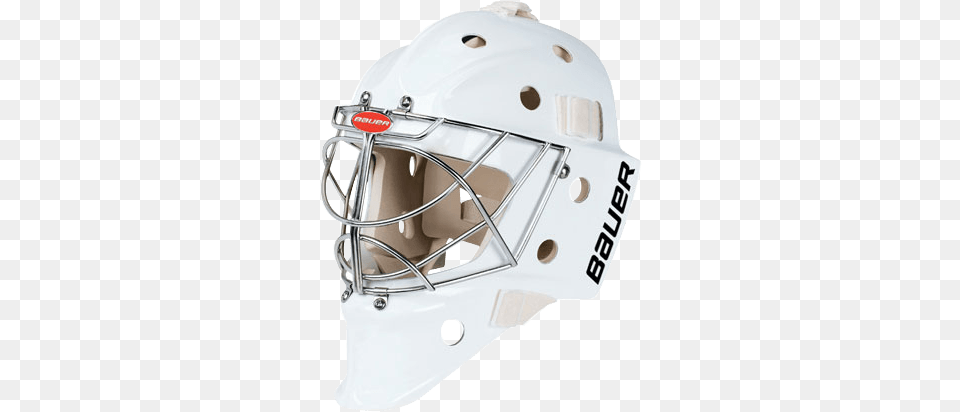 Bauer 961 Helmet Mask Refurbishment Bauer Profile 961 Pro Hockey Goalie Mask Wcateye Cage, American Football, Football, Person, Playing American Football Free Transparent Png