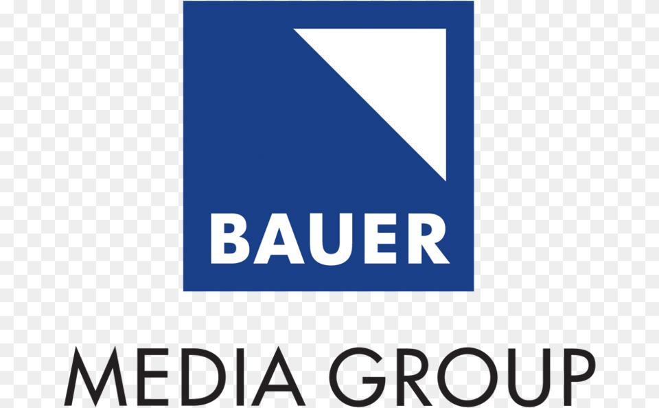 Bauer Media Bauer Media Group Logo, Triangle, Sign, Symbol, Text Png