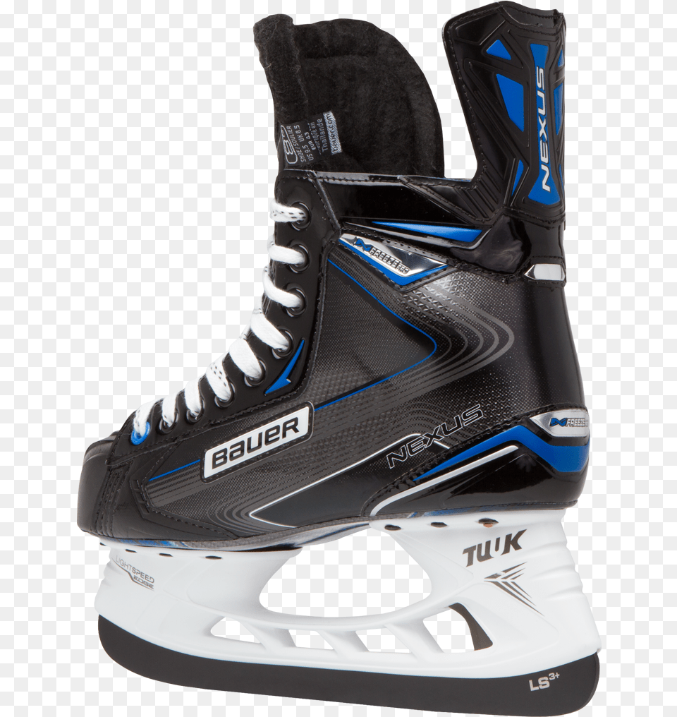 Bauer Nexus Freeze Pro 2018 Senior Ice Hockey Skates Figure Skate, Clothing, Footwear, Shoe, Sneaker Png Image