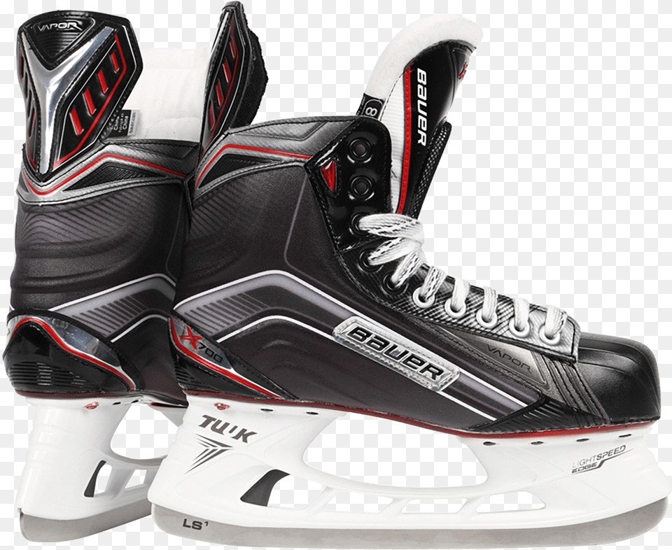 Bauer Vapor X700 Ice Hockey Skate Junior 3210 P Bauer Vapor, Clothing, Footwear, Shoe, Sneaker Free Transparent Png