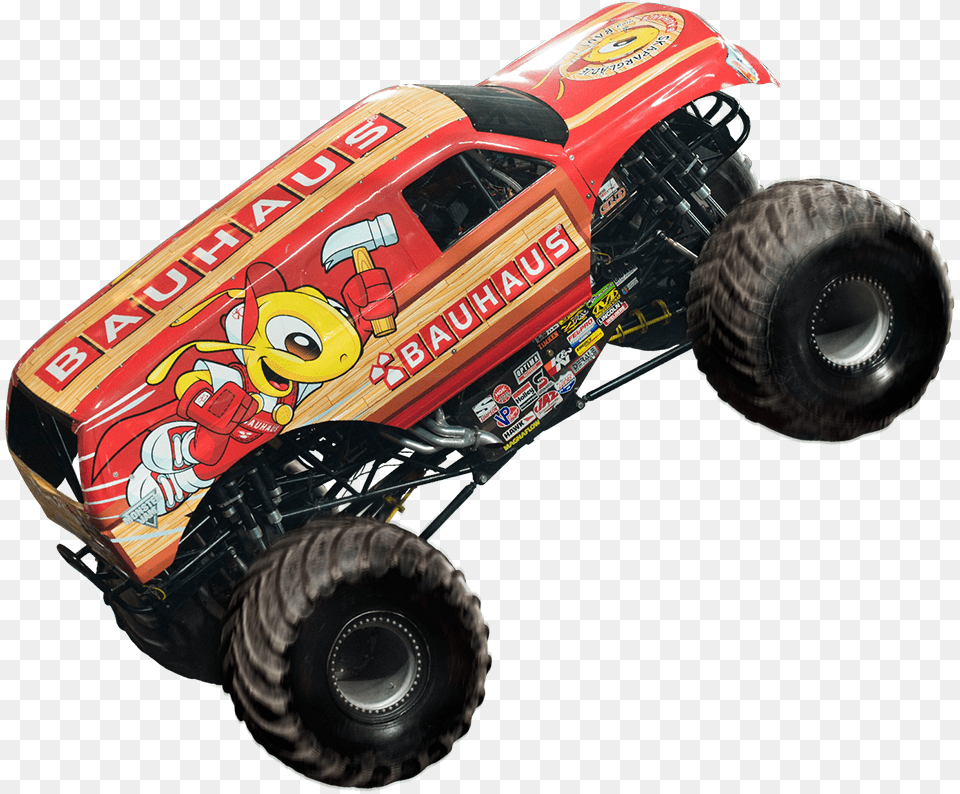 Bauhaus Monster Truck, Machine, Wheel, Car, Transportation Free Png Download