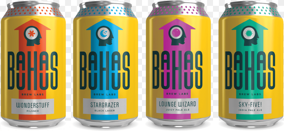 Bauhaus Will Not Be Held Responsible If You Attempt Bauhaus Brew Labs Beer, Alcohol, Beverage, Can, Tin Free Png Download
