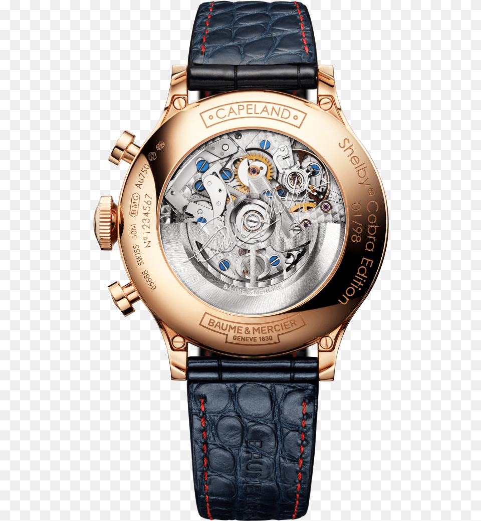 Baume Amp Mercier Capeland Shelby Cobra Chronograph Baume Mercier Capeland, Arm, Body Part, Person, Wristwatch Free Png