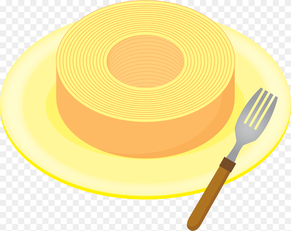 Baumkuchen Spit Cake Clipart, Cutlery, Fork, Clothing, Hat Png Image