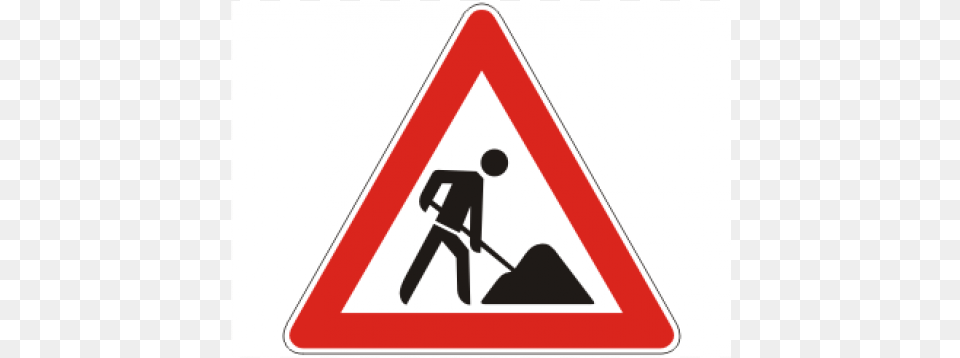 Baustelle Sign, Symbol, Road Sign Free Transparent Png
